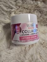 Sejas krēms ar kolagēnu, L-arginīnu un vīnogu kauliņu eļļu (dienai un naktij) Victoria Beauty Collagen Lifting Cream