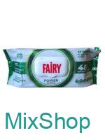 Mitrās tīrīšanas salvetes Fairy Power Wipes oriģināls (100 gab.)