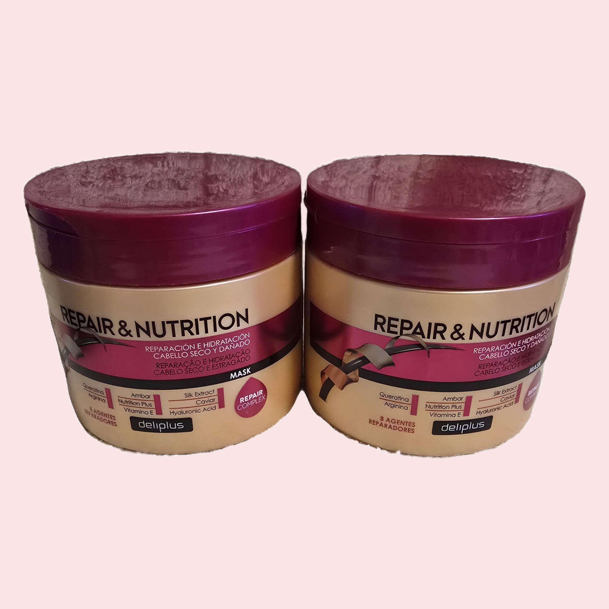 277693ae-7b5b-4d05-8654-55df008df048 Atjaunojoša maska sausiem un bojātiem matiem Deliplus - Image 1