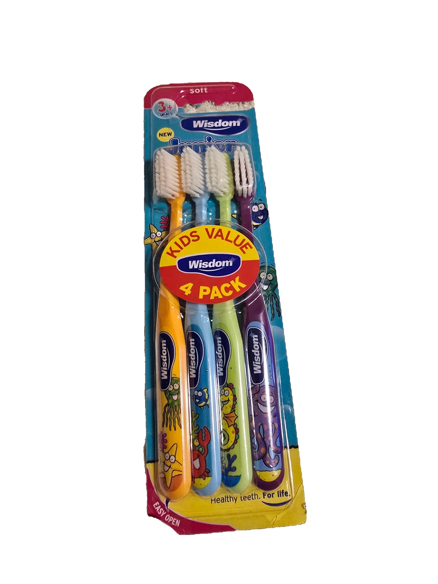 2026/01/wp-1767469465147.jpg Bērnu zobu birstes komplekts Wisdom Kids 4 gab. - Image 1