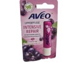 Lūpu balzams AVEO Intensive Repair ar vīnogu kauliņu eļļu un šī sviestu