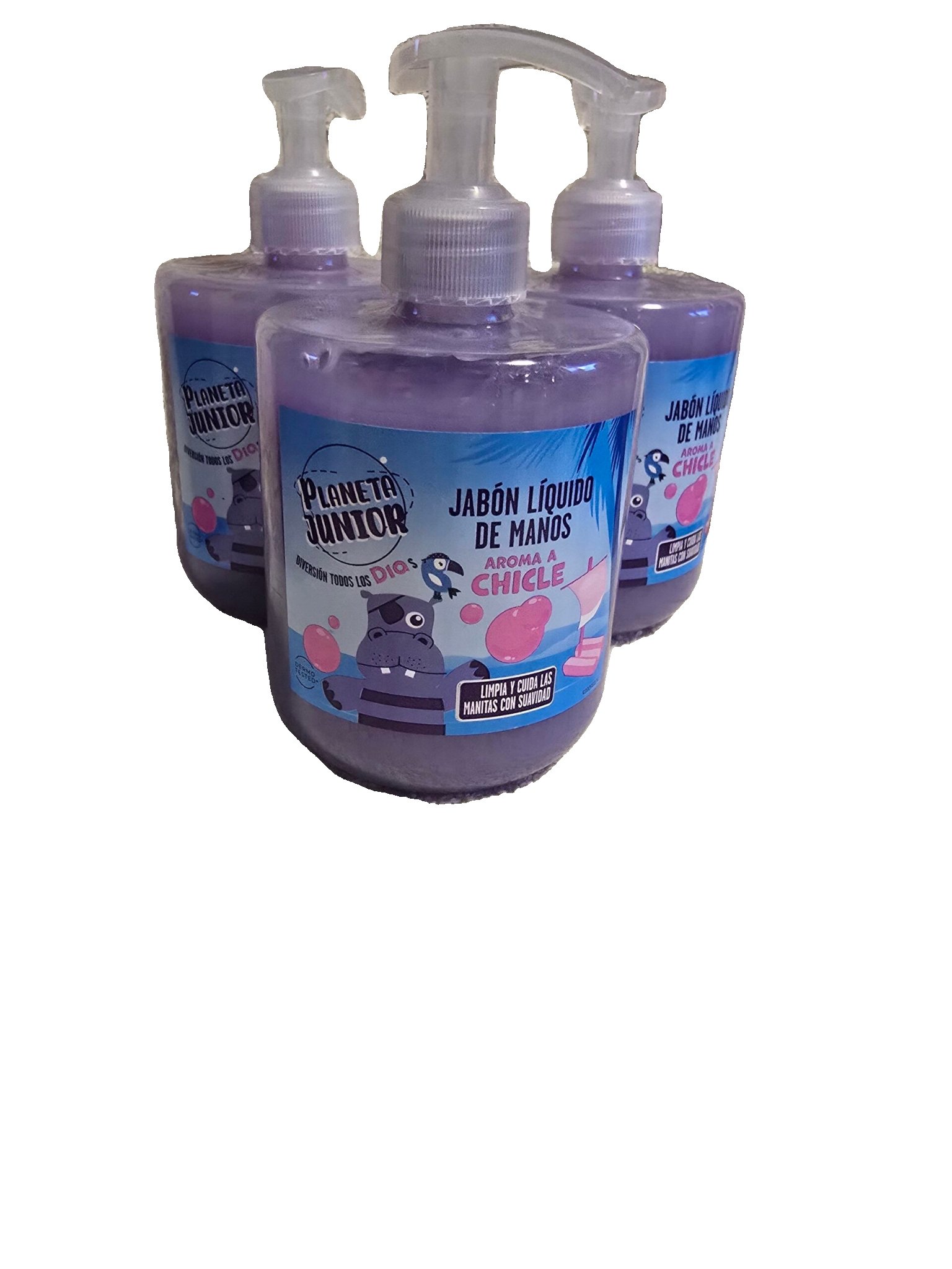 2026/01/wp-1767477135355.jpg Šķidrās roku ziepes bērniem ar košļājamās gumijas aromātu Planeta Junior - Image 1