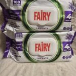 Fairy virsmu tīrīšanas salvetes (Lavanda)