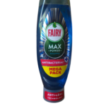 Fairy Max Power Antibacterial Eucalyptus trauku mazgāšanas līdzeklis (660 ml)