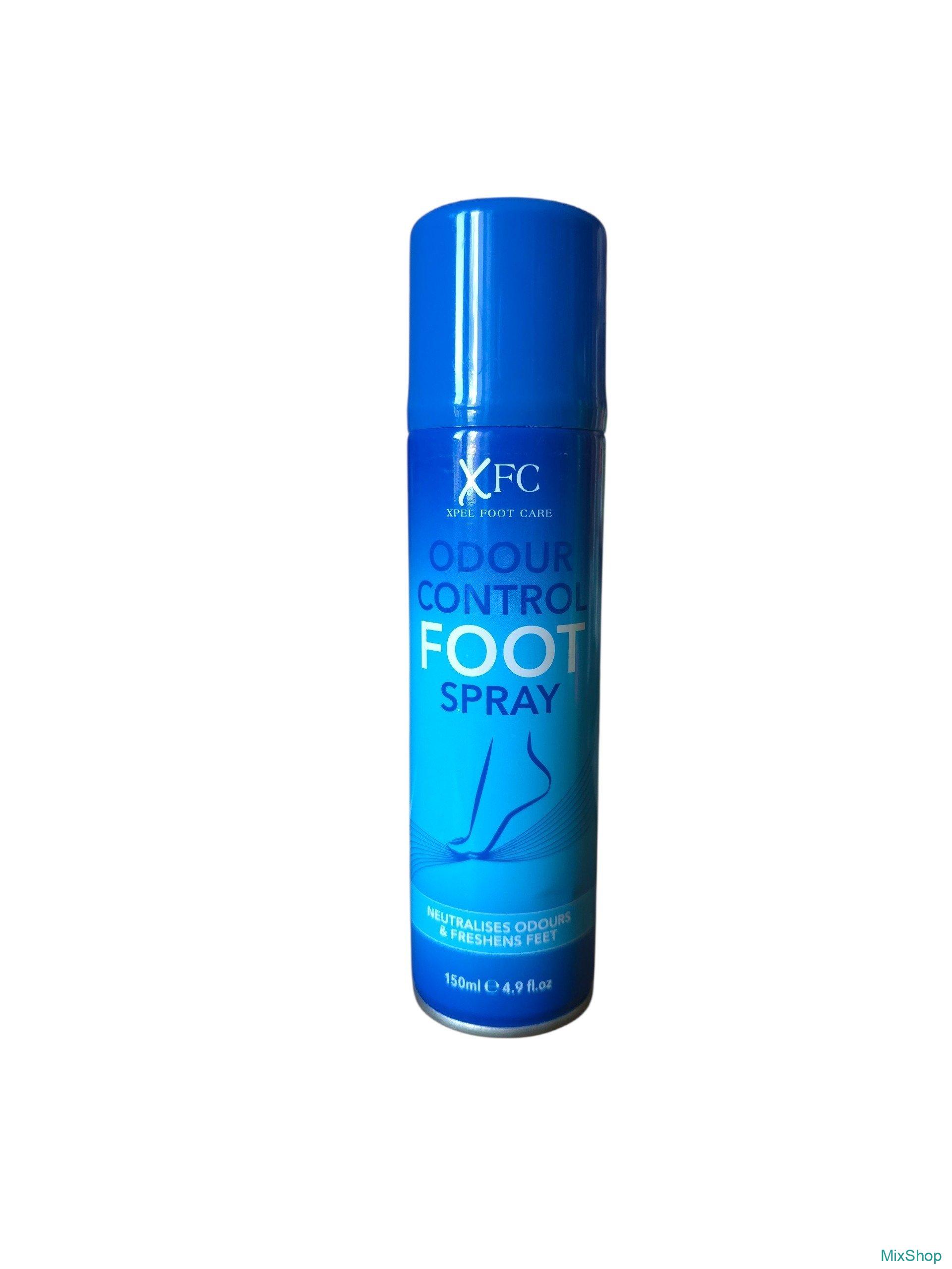 2026/03/1000072895.jpg XFC Odour Control Foot Spray — atsvaidzinošs pēdu aerosols pret nepatīkamu aromātu (150 ml) - Image 1