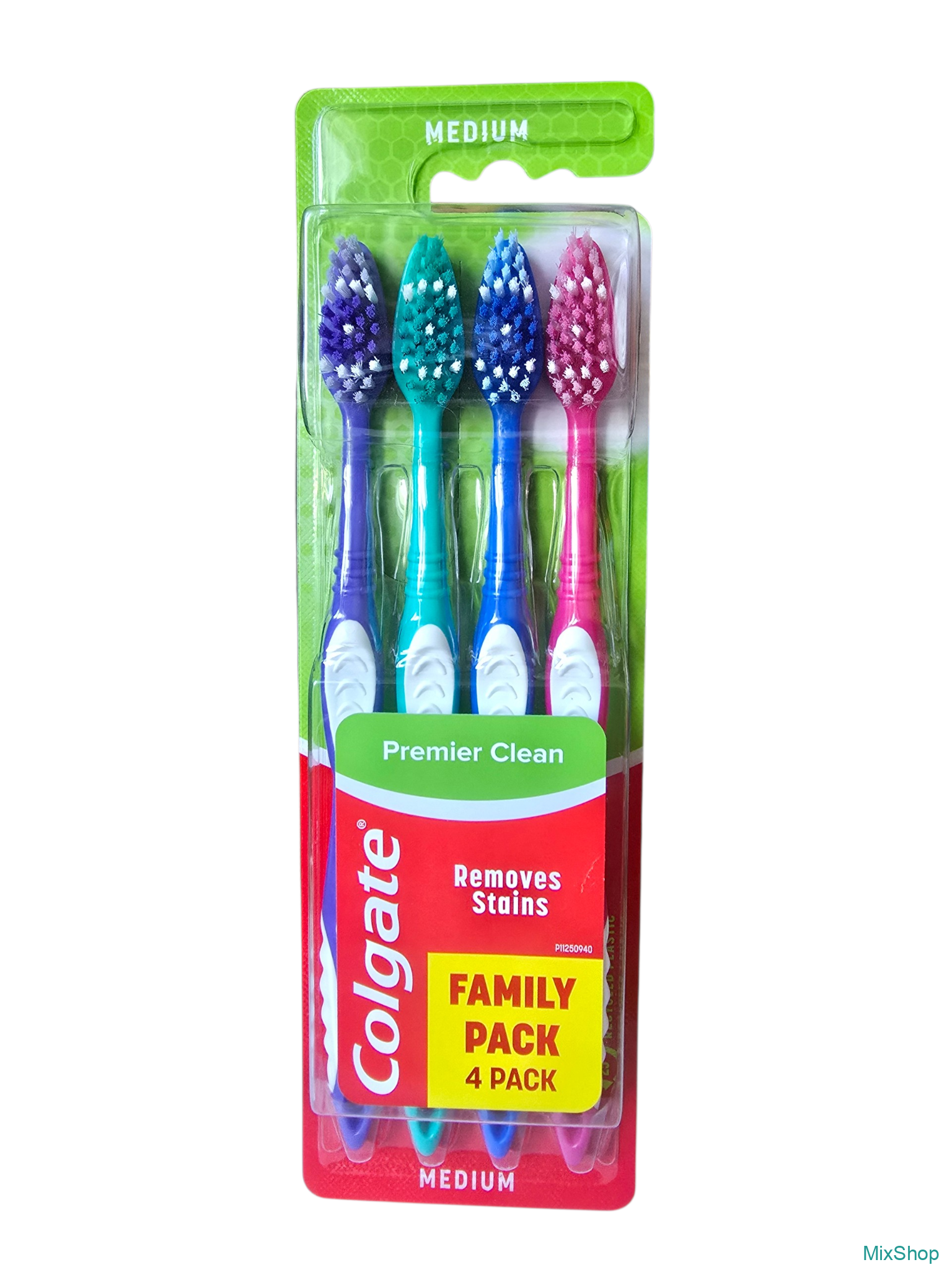 2026/03/1000073095.png Colgate Premier Clean vidēji mīkstas zobu birstes, 4 gab. - Image 1