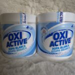 Oxi Active Bosque Verde – jaudīgs traipu tīrīšanas un balināšanas līdzeklis baltajai veļai, 1 kg