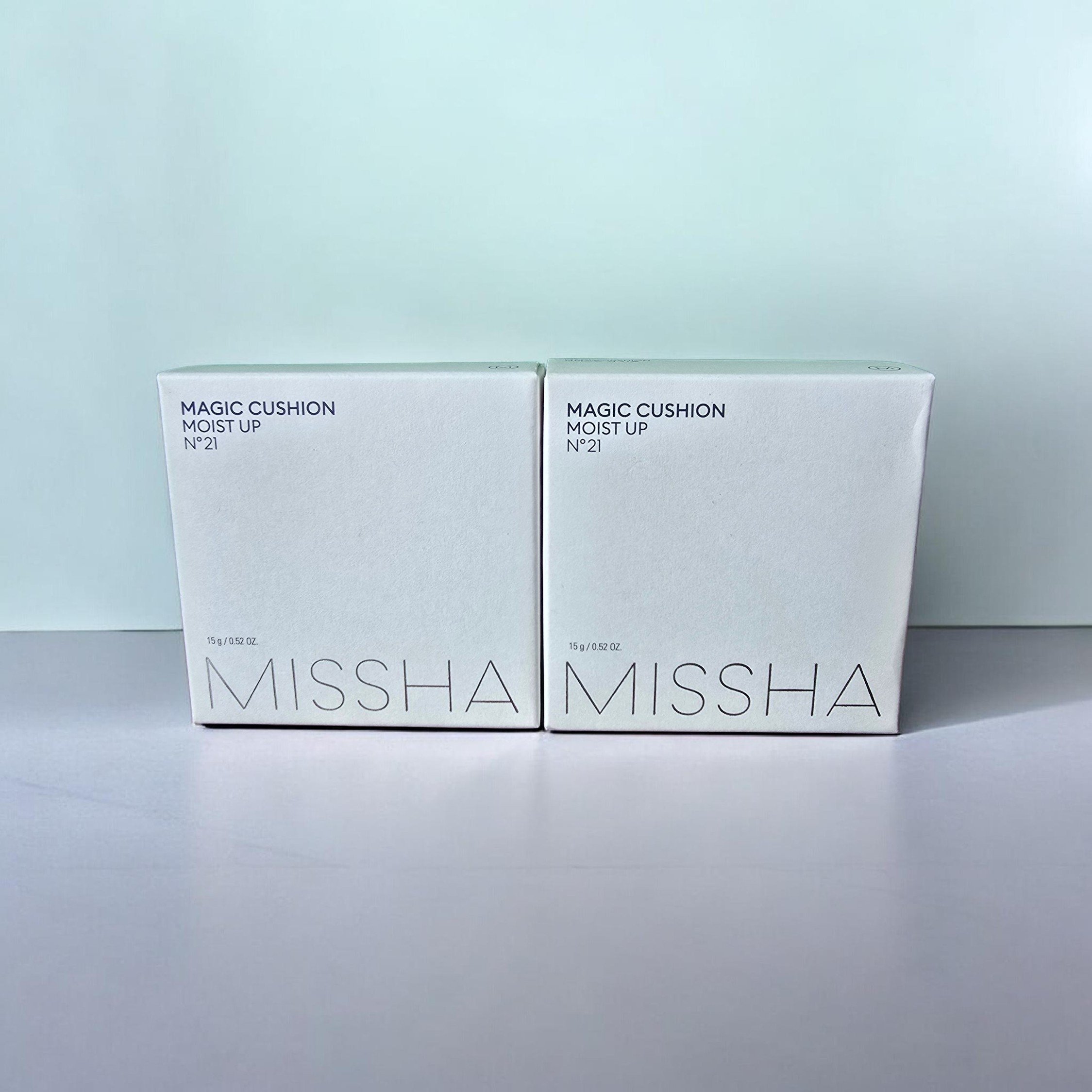 2026/05/1000069975.jpg Missha Magic Cushion Moist Up SPF50+/PA+++ mitrinošs kūšens, tonis Nr. 21 (Light Beige), 15 g - Image 1