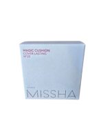 Missha Magic Cushion Cover Lasting SPF50+/PA+++ matējošs un noturīgs kūšens, tonis Nr. 23 (Natural Beige), 15 g