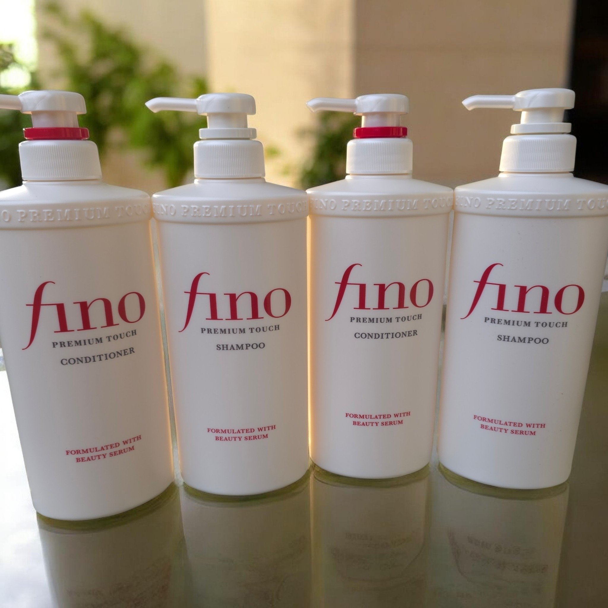 2026/06/1000068760.jpg Shiseido Fino Premium Touch matu kopšanas komplekts (Šampūns 550ml + Kondicionieris 550ml) - Image 1