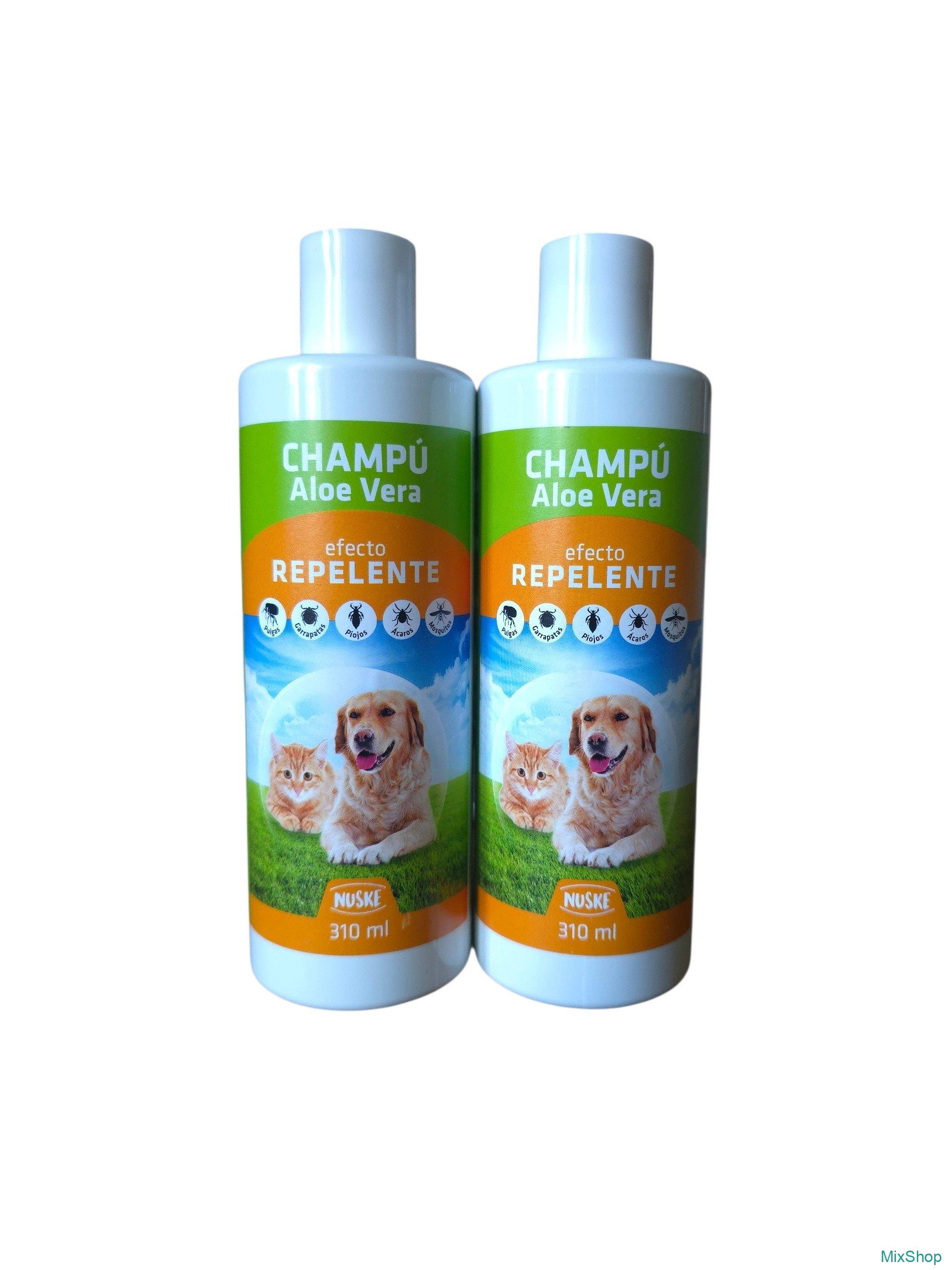 2026/06/1000072838.jpg Nuske Champú Aloe Vera repelents šampūns mājdzīvniekiem (310 ml) - Image 1