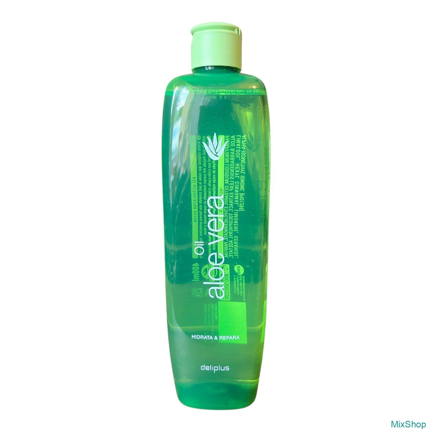 2026/06/1000075840.jpg Deliplus Aloe Vera Eļļa Ķermenim (Oil Aloe Vera) — mitrinoša un atjaunojoša ķermeņa eļļa (400 ml). - Image 1