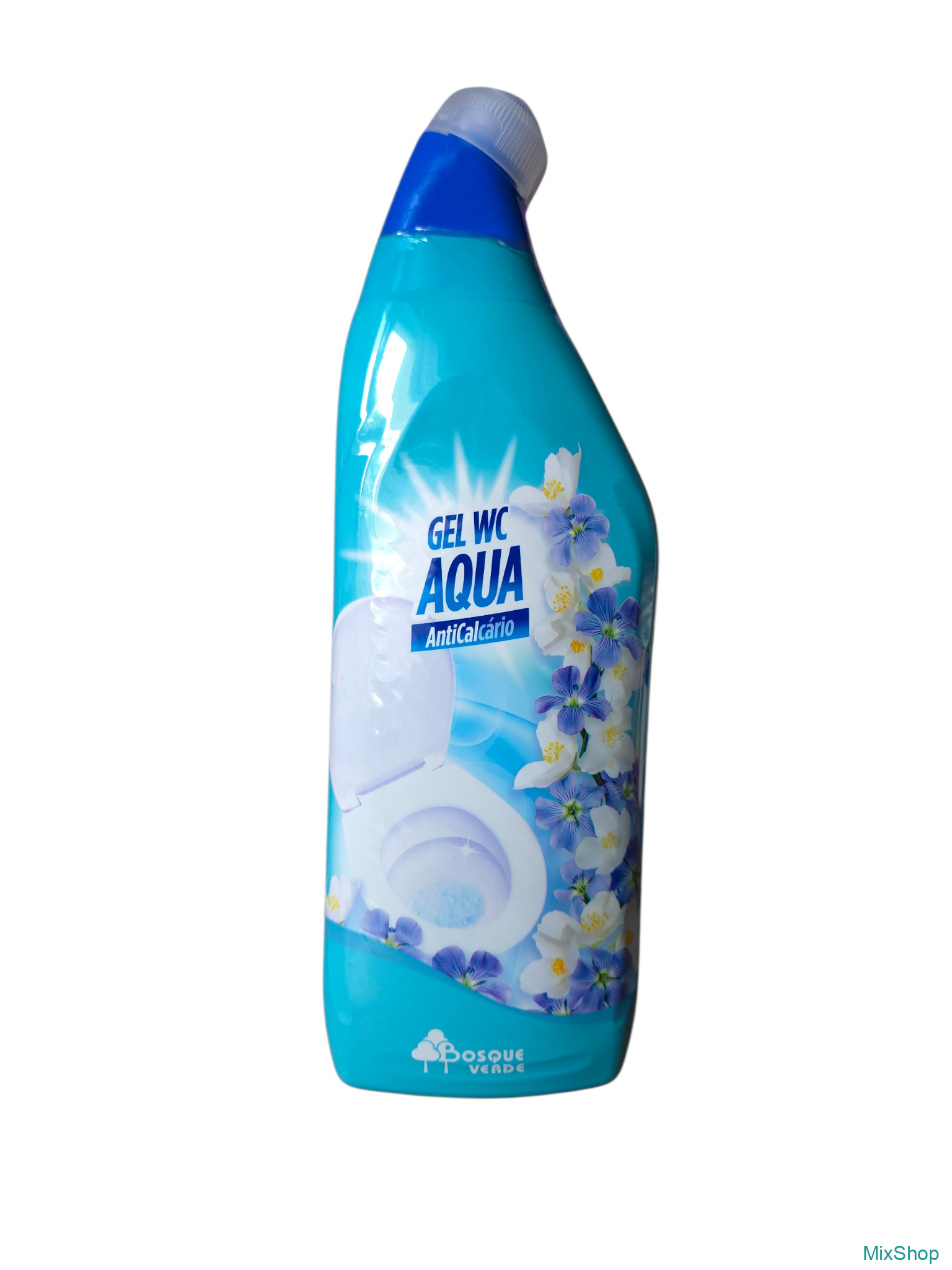 2026/07/1000075420.png Gels tualetes podu tīrīšanai pret kaļķakmeni Bosque Verde Gel WC Aqua AntiCalcário, 750 ml - Image 1