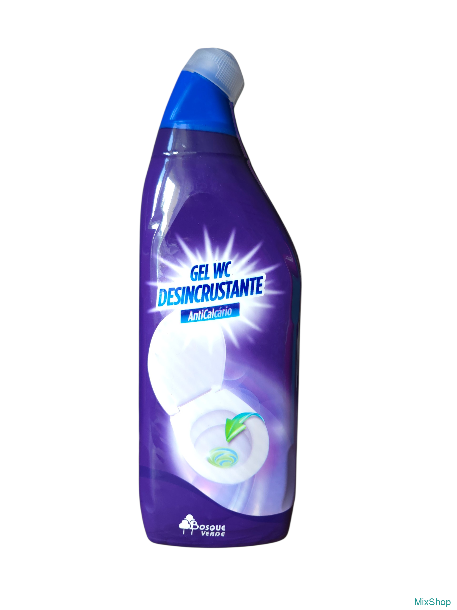 2026/07/1000075422.png Intensīvs gels tualetes podu tīrīšanai pret kaļķakmeni Bosque Verde Gel WC Desincrustante AntiCalcário, 750 ml - Image 1