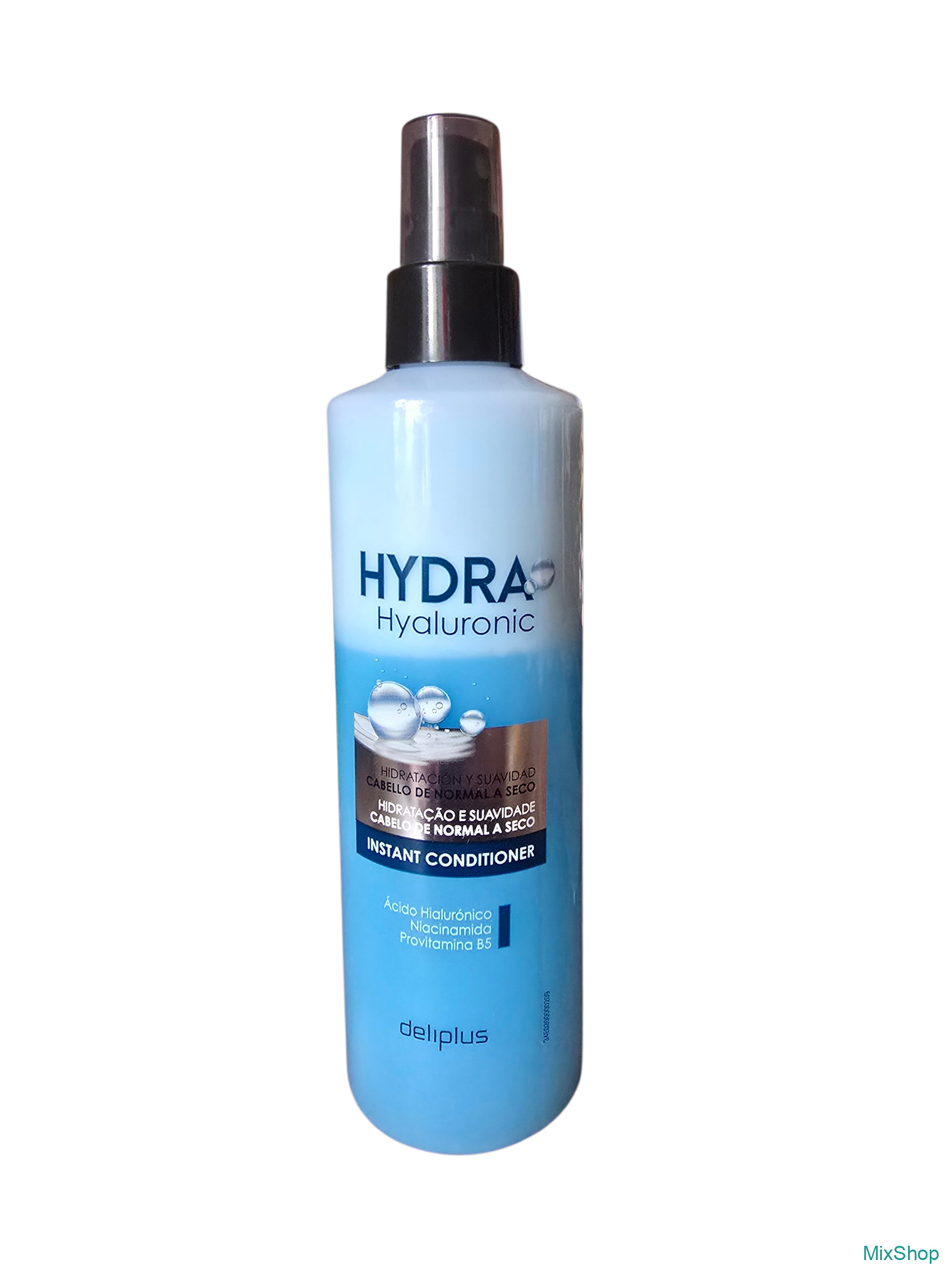 2026/07/1000075951.png Mitrinošs divfāzu neskalojams matu kondicionieris Deliplus Hydra Hyaluronic Instant Conditioner, 250 ml - Image 1