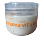 Mitrinošs ķermeņa krēms ar vitamīnu mikrokapsulām Deliplus Cream Esferas Vit. E A, 300 ml