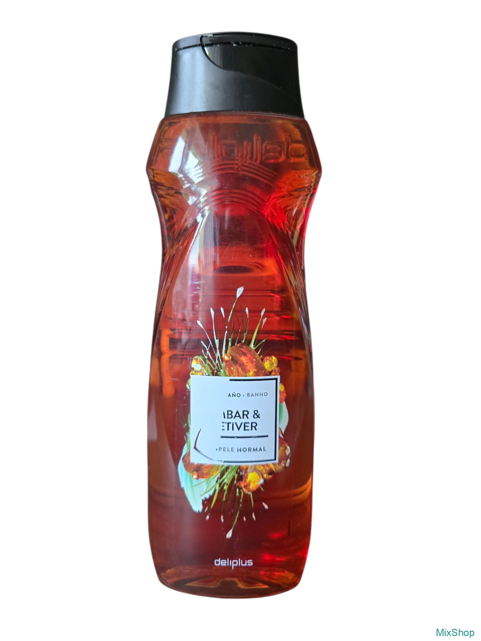 2026/07/1000075979.png Dušas želeja Deliplus Gel de Baño Ámbar Vetiver, 750 ml - Image 1