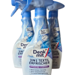Šķidrais gludeklis un veļas aromatizētājs Denkmit 3in1 Pure Cotton, 500 ml