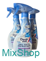 Šķidrais gludeklis un veļas aromatizētājs Denkmit 3in1 Pure Cotton, 500 ml
