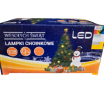 LED diožu Ziemassvētku gaismiņu virtene-tīkls "Warm White", 1.5m x 1.5m (108 LED)