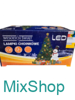 LED diožu Ziemassvētku gaismiņu virtene-tīkls "Warm White", 1.5m x 1.5m (108 LED)