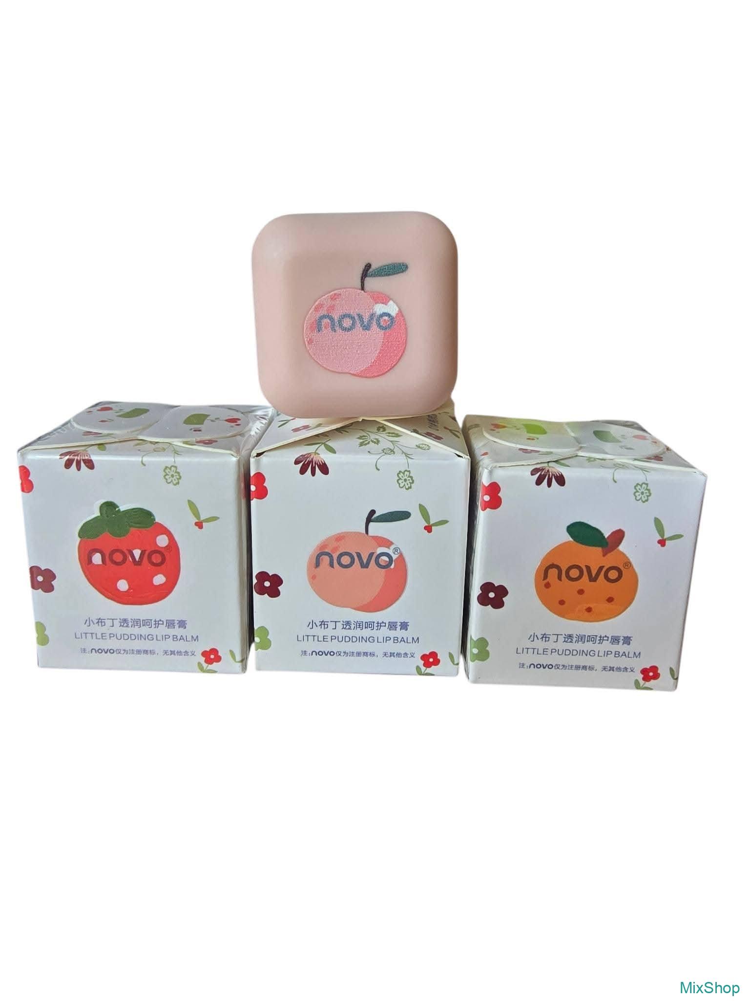 2026/09/1000080430.jpg Mitrinošs un barojošs lūpu balzams "Novo Little Pudding Lip Balm - Image 1
