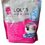 LOLE’S Oxi Power Cleaning pulverveida traipu tīrītājs krāsainai un baltai veļai, 750 g