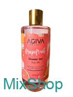 AGIVA Grapefruit enerģizējoša un mitrinoša dušas želeja, 500 ml