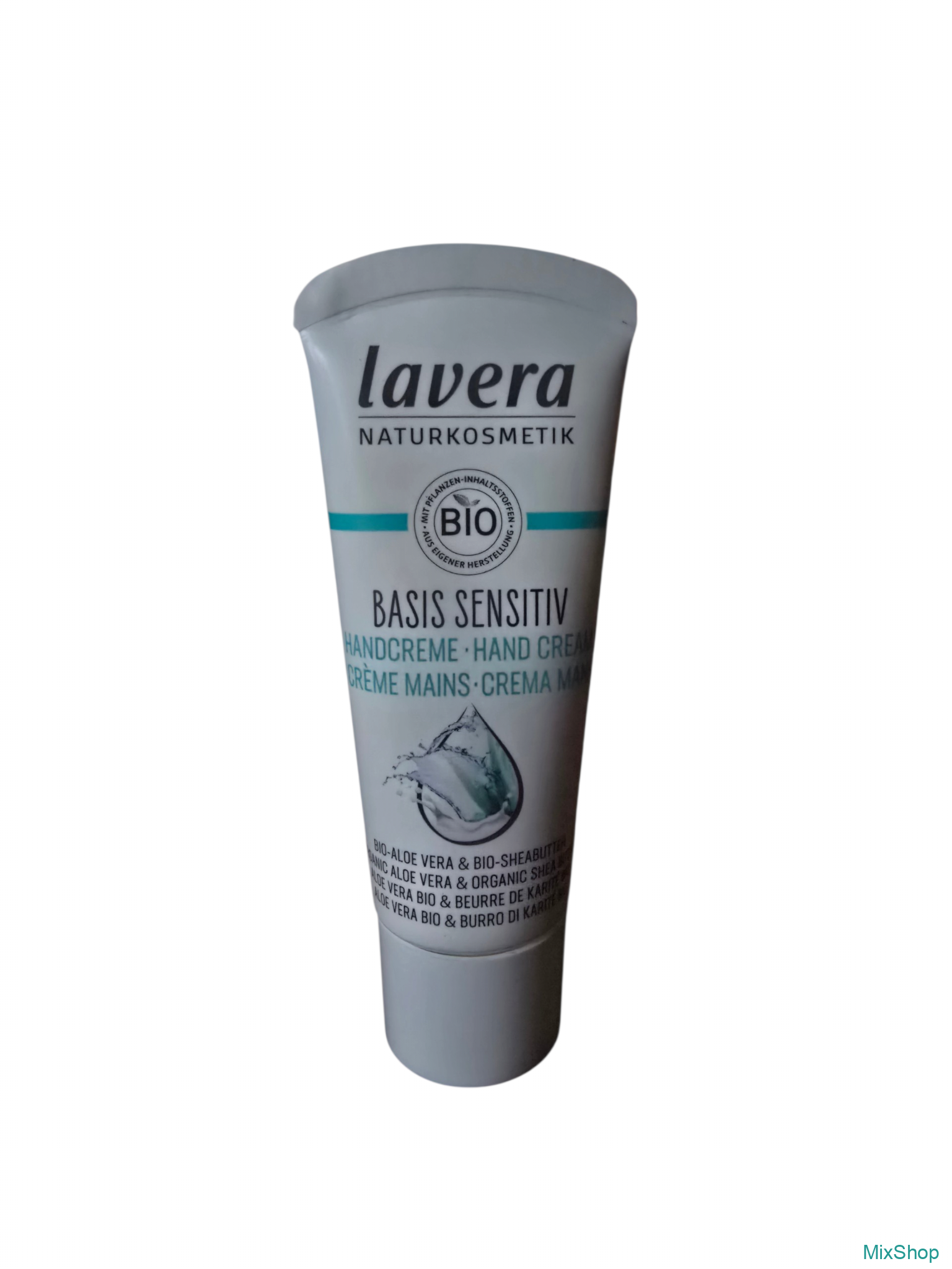 2026/09/1000083656.png Lavera Basis Sensitiv mitrinošs roku krēms ar bio alveju un bio šī sviestu, 75 ml - Image 1