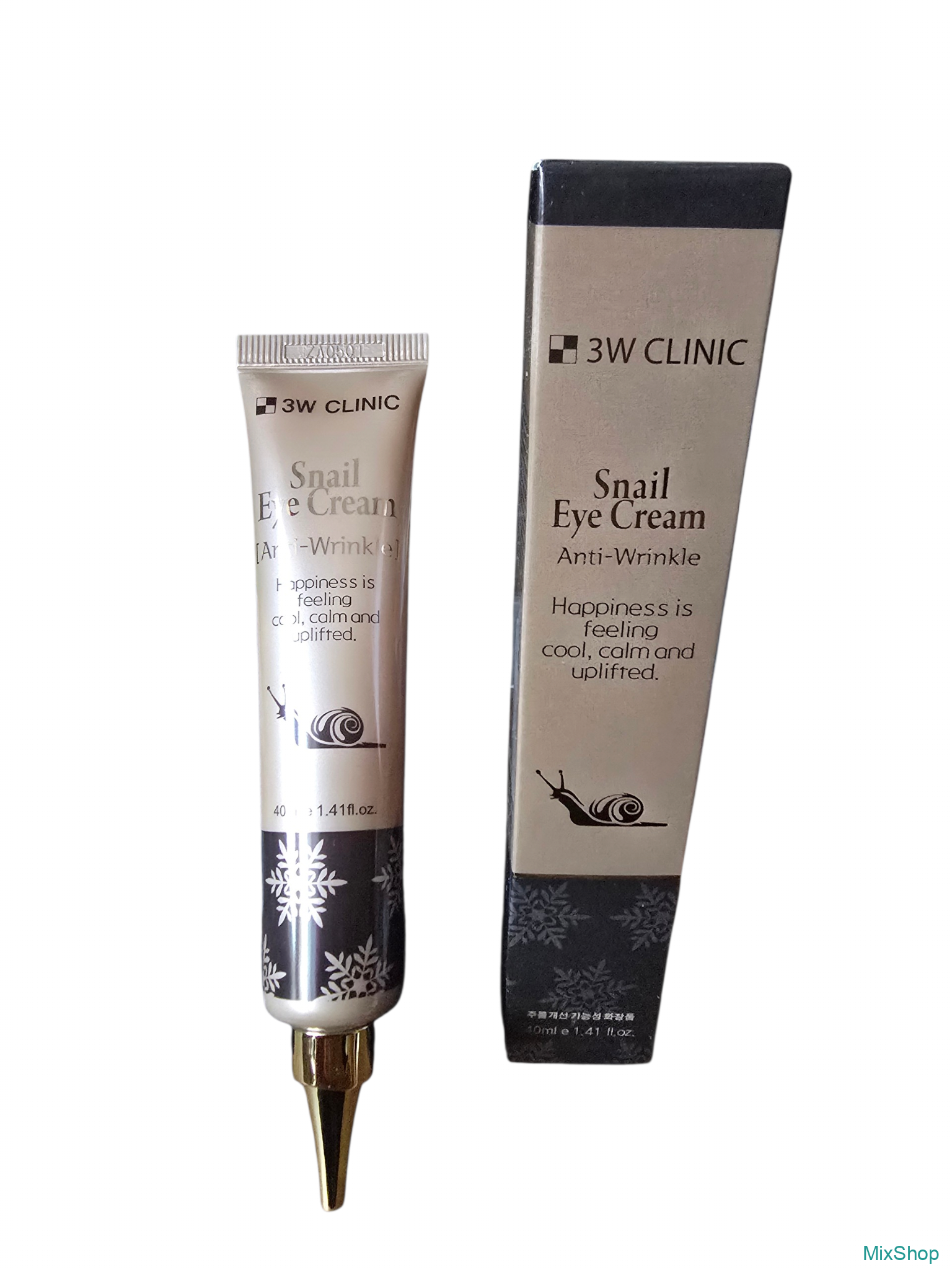 2026/09/1000084059.png 3W Clinic Snail Eye Cream atjaunojošs acu krēms pret grumbiņām, 40 ml - Image 1