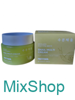 PrettySkin Snail Multi Cream daudzfunkcionāls sejas krēms ar gliemežu mucīnu, 100 ml