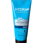 Mitrināšanai un spīdumam matu maska Deliplus Hydra Hyaluronic Mask, 200 ml