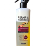 Izsmidzināms divfāzu ekspreskondicionieris sausiem un bojātiem matiem Deliplus Repair & Nutrition Instant Conditioner, 400 ml
