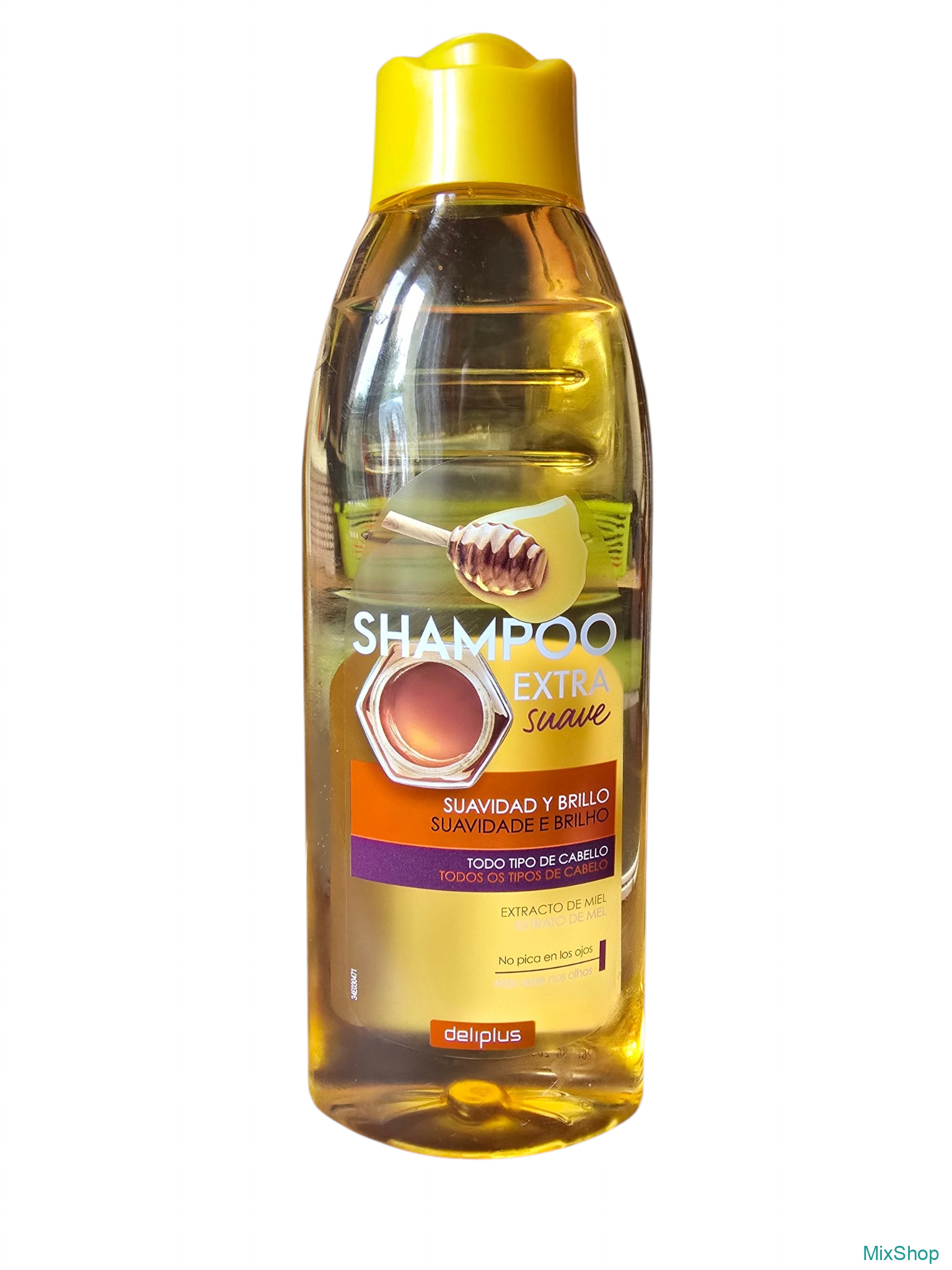 2026/09/1000084800.png Īpaši maigs medus šampūns visiem matu veidiem Deliplus Shampoo Extra Suave, 750 ml - Image 1