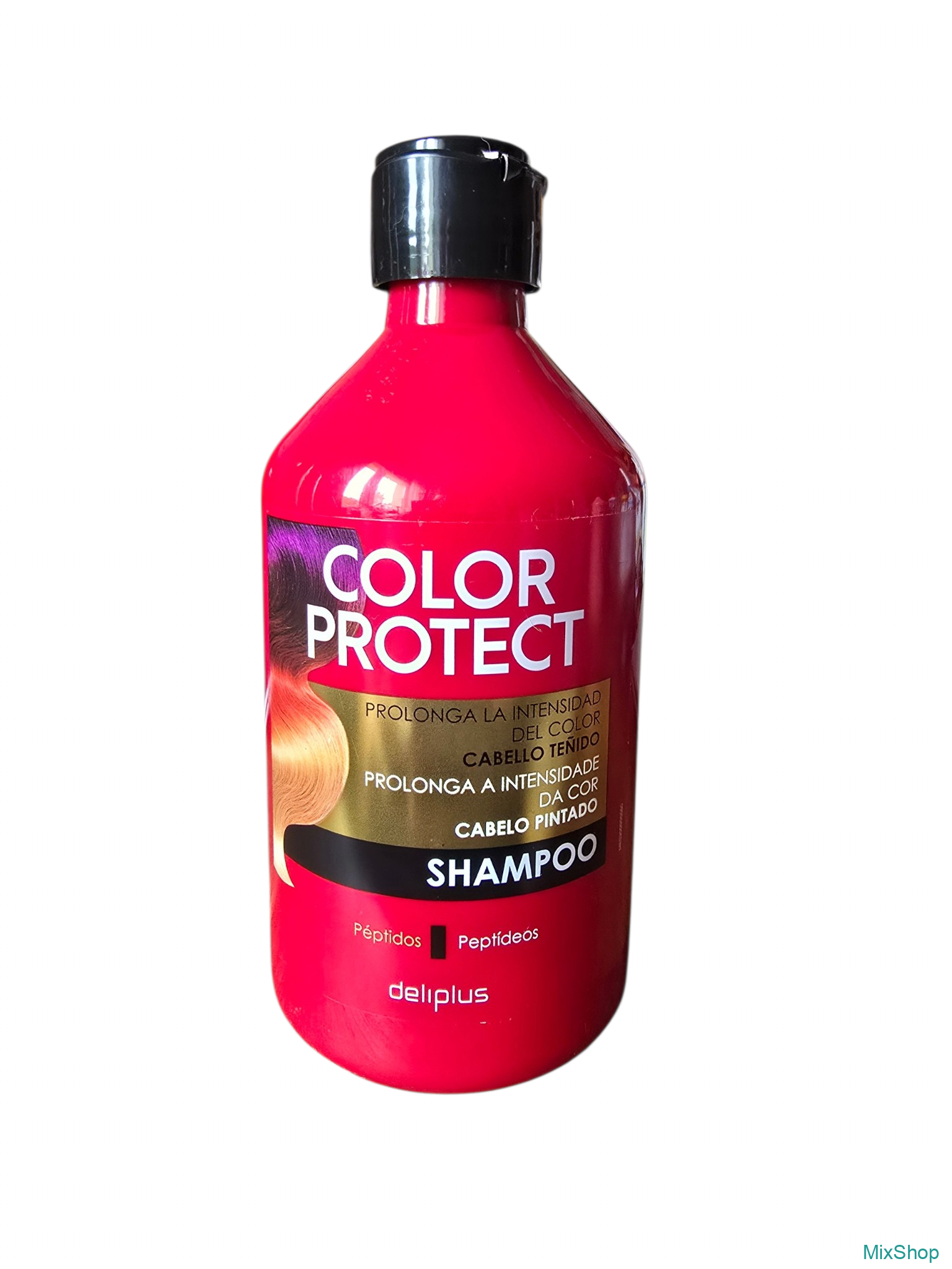2026/09/1000084805.png Šampūns krāsotiem matiem Deliplus Color Protect Shampoo, 400 ml - Image 1