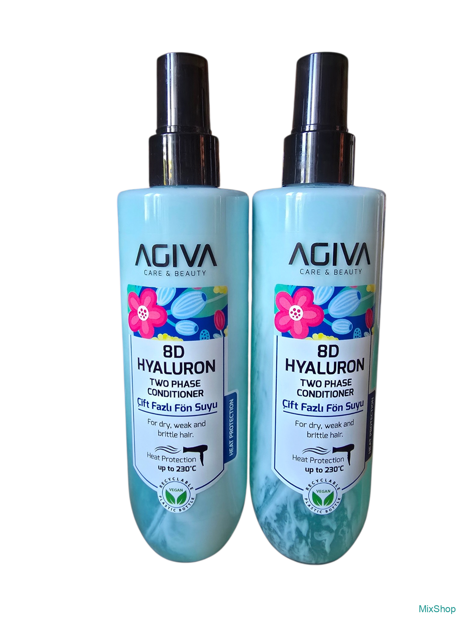 2026/10/1000084975.png Agiva 8D Hyaluron divfāžu matu kondicionieris ar termoaizsardzību, 250 ml - Image 1